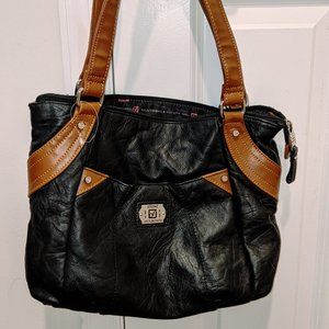 Stone Mountain real leather handbag